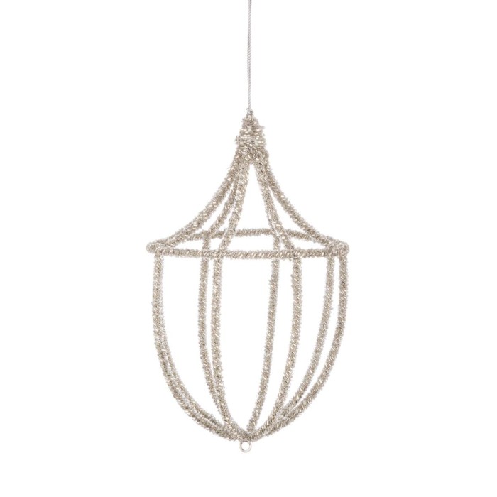 PENDAGLIO REECY LAMPADARIO ARGENTO 13